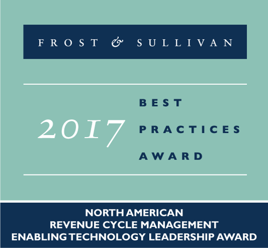 Frost & Sullivan 2017 Best Practice Award 