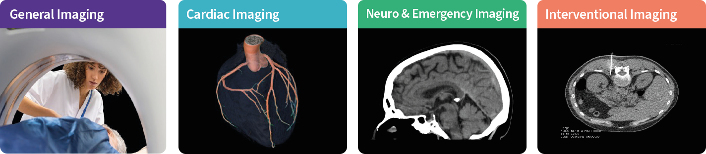 General Imaging - Cardiac Imaging - Neuro & Emergency Imaging - Interventional Imaging