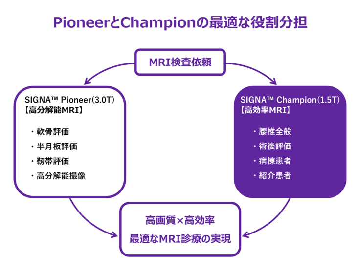 Pioneer と Champion の役割分担