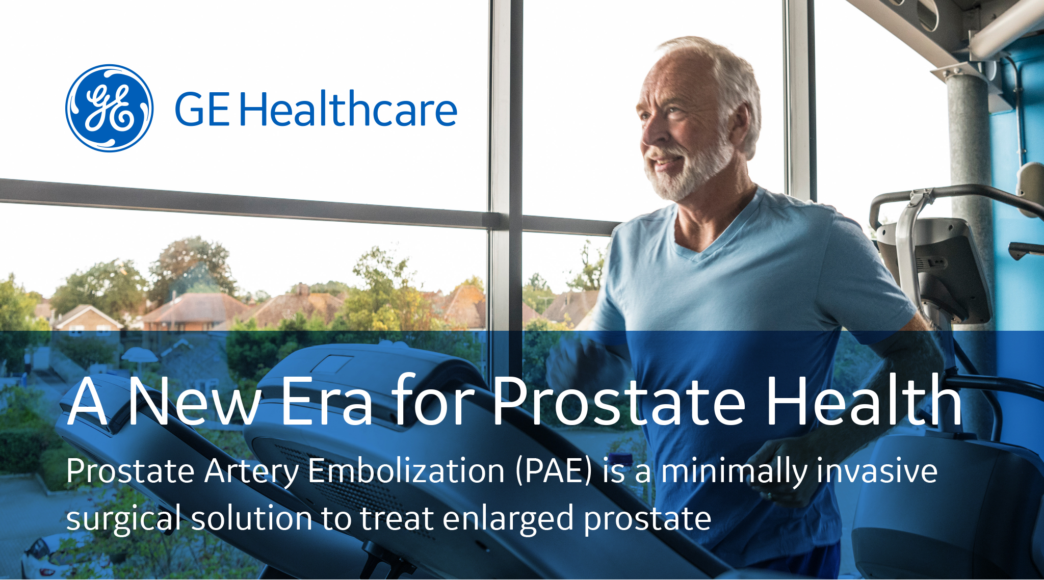 GE Healthcare - A New Era for Prostate Health. Prostate Artery Embolization (PAE) is a minimally invasive surgical solution to treat enlarged prostate.